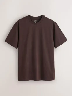Next Blue/Green/Grey/Orange/White/Brown Regular Fit Essential Cotton T-Shirts 6 Pack Best