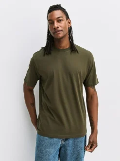 Next Blue/Green/Grey/Orange/White/Brown Regular Fit Essential Cotton T-Shirts 6 Pack Best