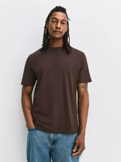 Next Blue/Green/Grey/Orange/White/Brown Regular Fit Essential Cotton T-Shirts 6 Pack Best