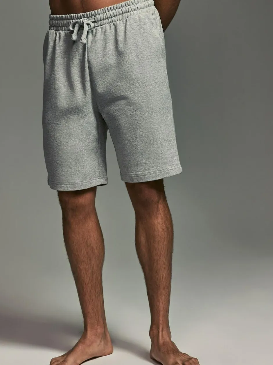 Next Loopback Soft Touch 2 Pack Jogger Shorts Blue/Grey Discount