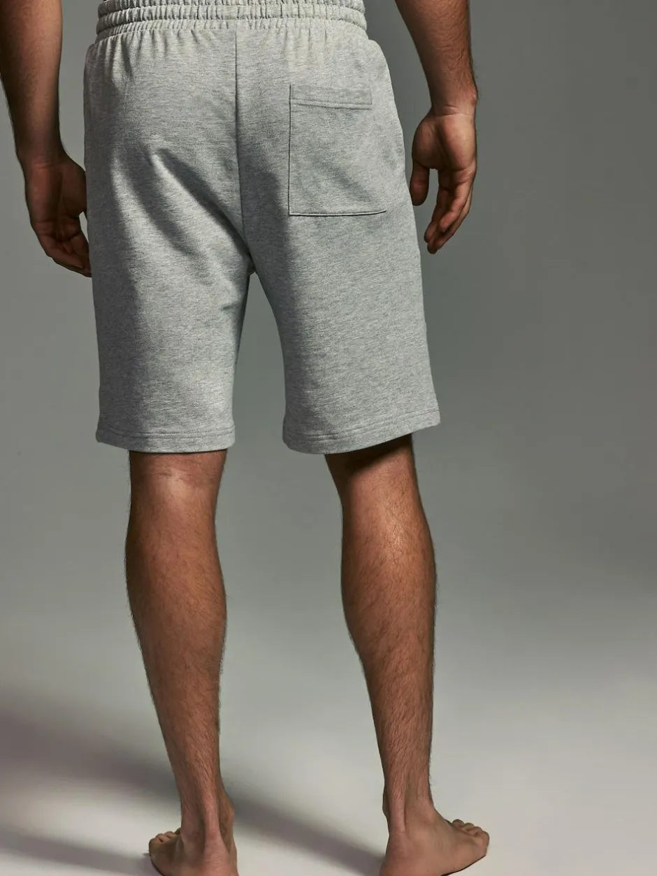 Next Loopback Soft Touch 2 Pack Jogger Shorts Blue/Grey Discount