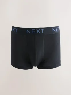 Next Blue/Grey Marl 10 pack Cotton Rich Blend Hipsters Boxers Clearance