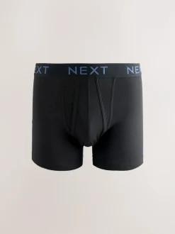 Next Blue/Grey Marl A-Front Boxers 10 Pack Online