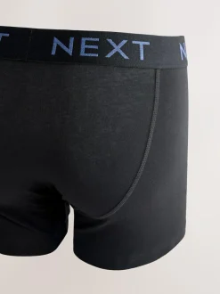 Next Blue/Grey Marl A-Front Boxers 10 Pack Online