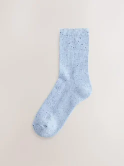 Next Neppy Cushion Sole Socks 4 Pack Blue/Grey New