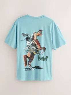 Next Blue/Grey Terry Urban Short Sleeve Jersey Pyjamas Set Hot