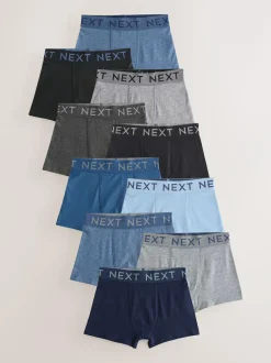 Next Blue/Grey Trunks 10 Pack (1.5-16yrs) Outlet