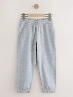 Next Regular Fit Basic Joggers 5 Pack (3-16yrs) Blue/Grey/Black
