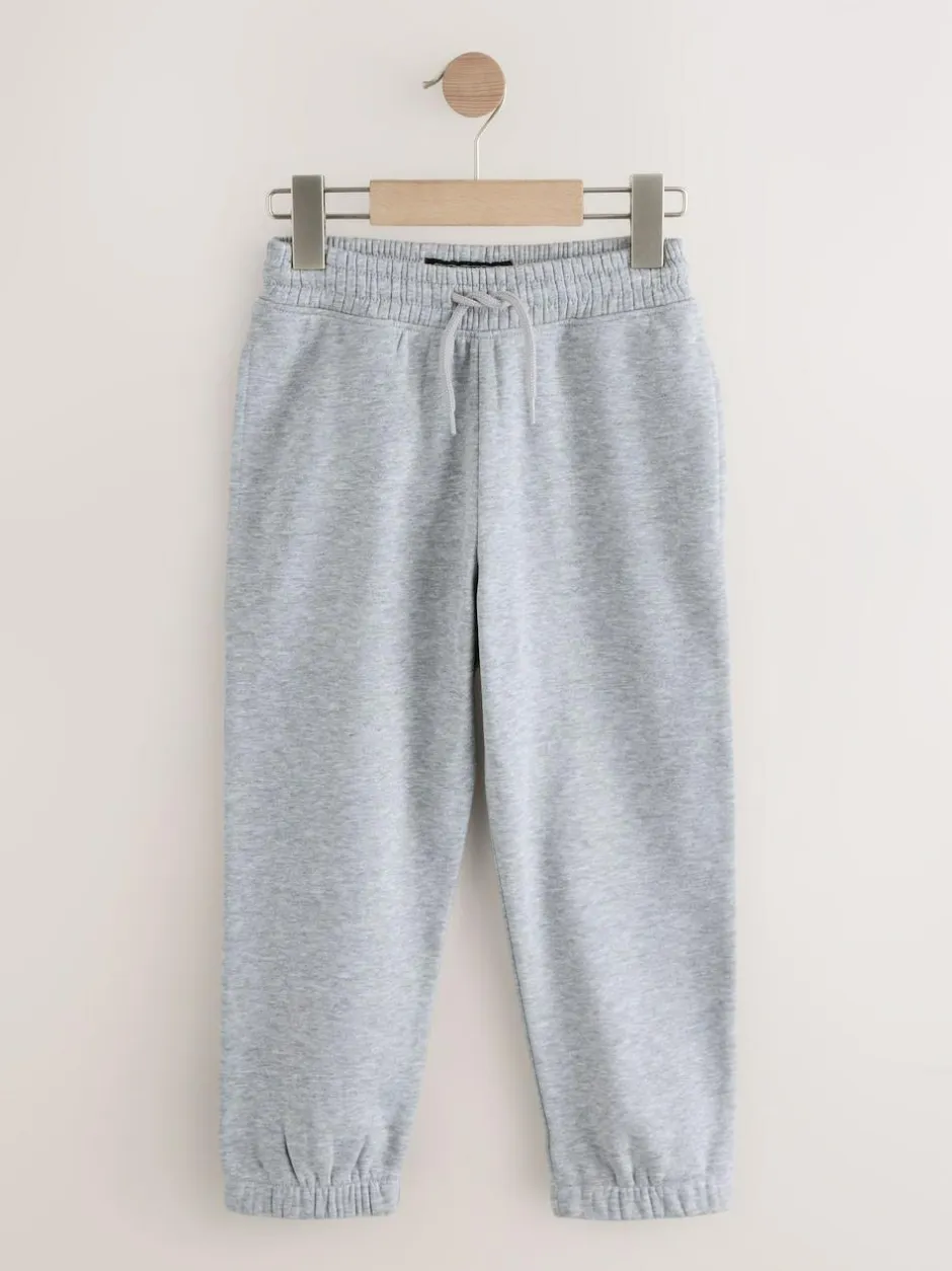 Next Regular Fit Basic Joggers 5 Pack (3-16yrs) Blue/Grey/Black