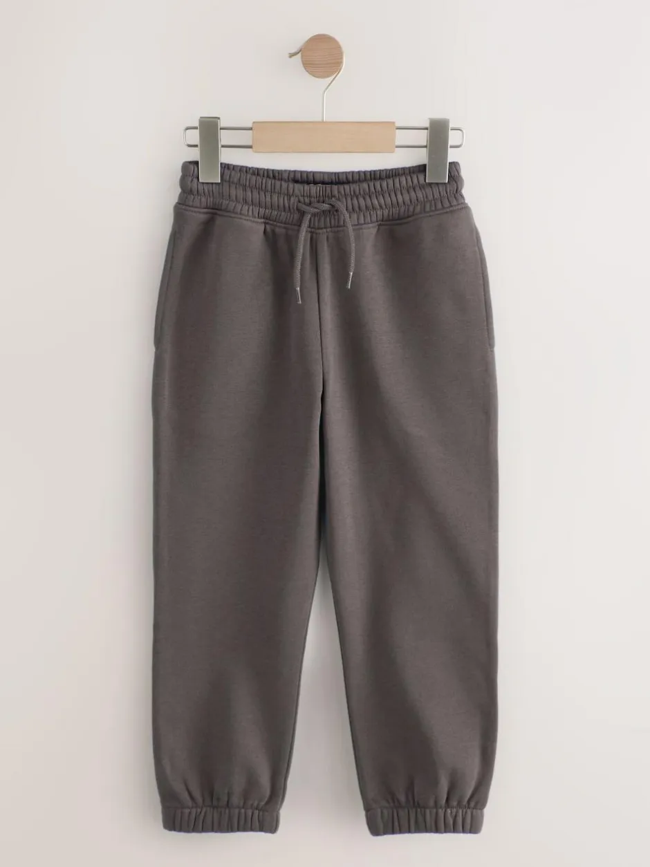 Next Regular Fit Basic Joggers 5 Pack (3-16yrs) Blue/Grey/Black
