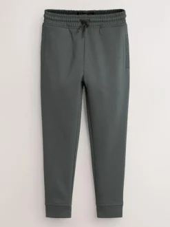 Next Slim Fit Basic Joggers 5 Pack (3-16yrs) Blue/Grey/Black Outlet