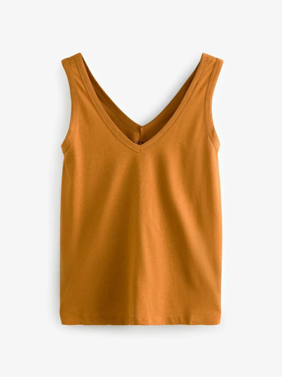Next Blue/Mauve/Pastel Green Slouch Vests 5 Pack Best