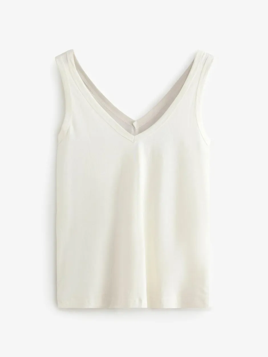 Next Blue/Mauve/Pastel Green Slouch Vests 5 Pack Best