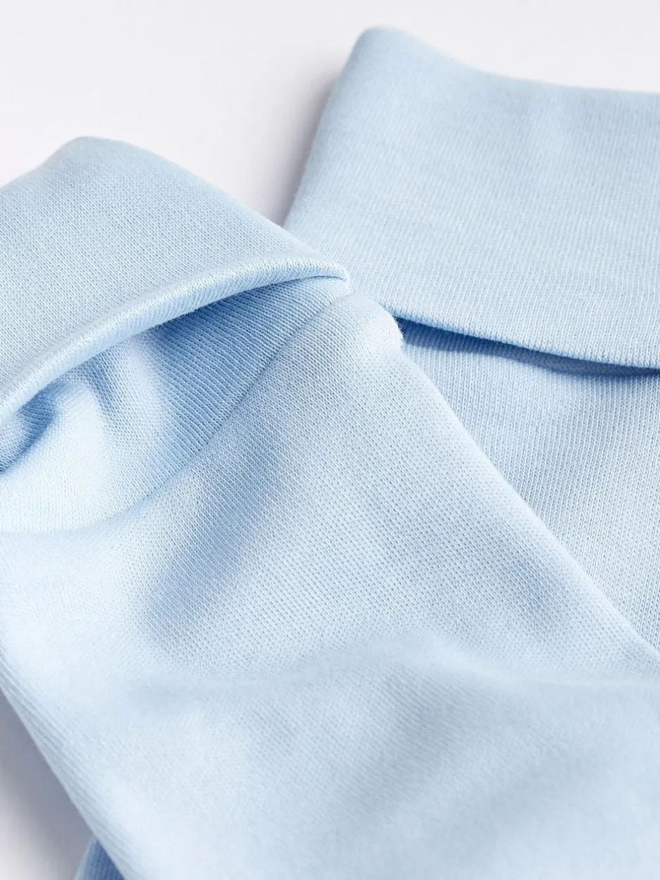 Next Blue/White 5 Pack Baby Sleepsuits (0-2yrs) Online
