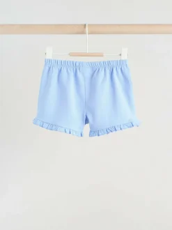 Next Blue/White Floral Baby Frill T-Shirt and Shorts Set 6 Piece (0mths-2yrs) Discount