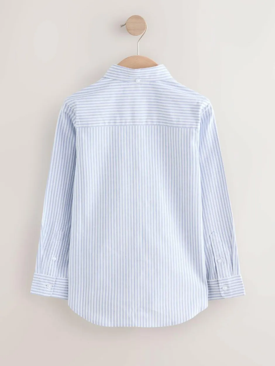 Next Blue/White Single Oxford Shirt (3-16yrs) New