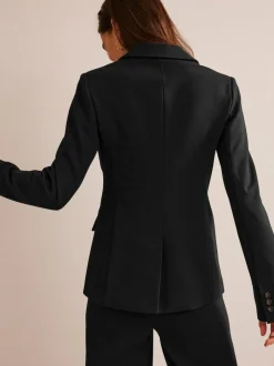 Boden The Marylebone Ponte Blazer Black Hot