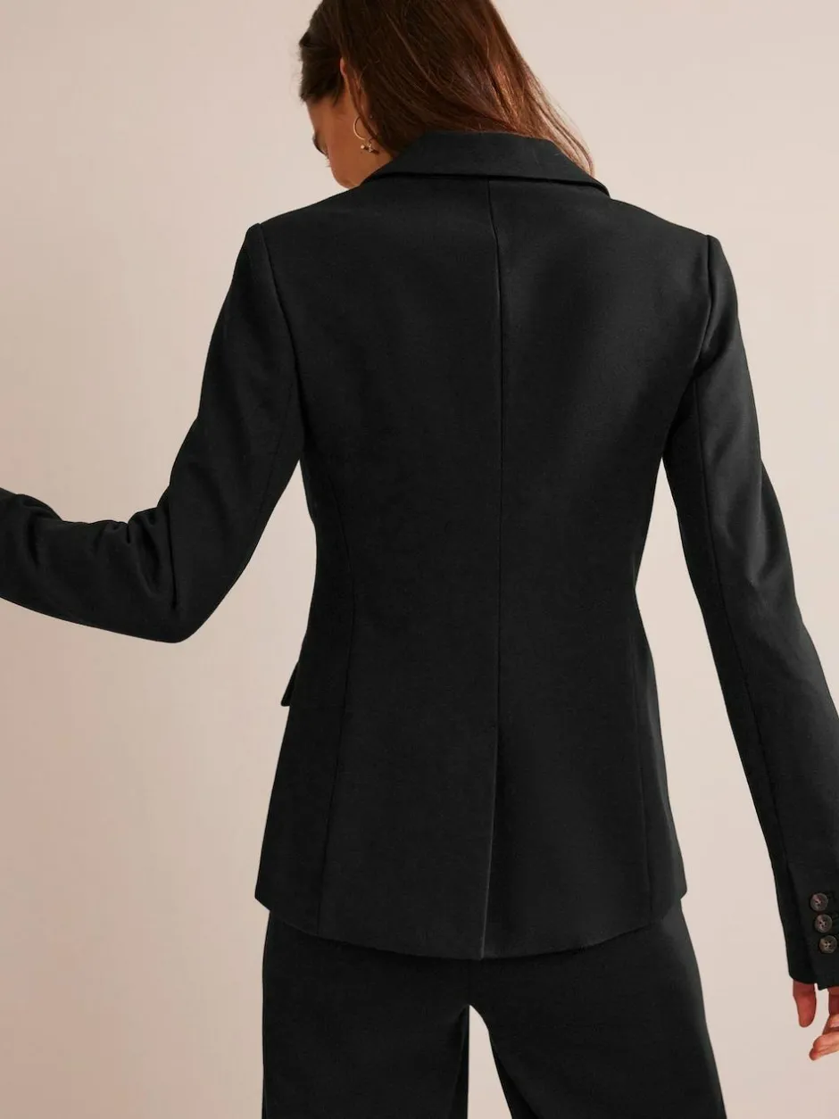 Boden The Marylebone Ponte Blazer Black Hot