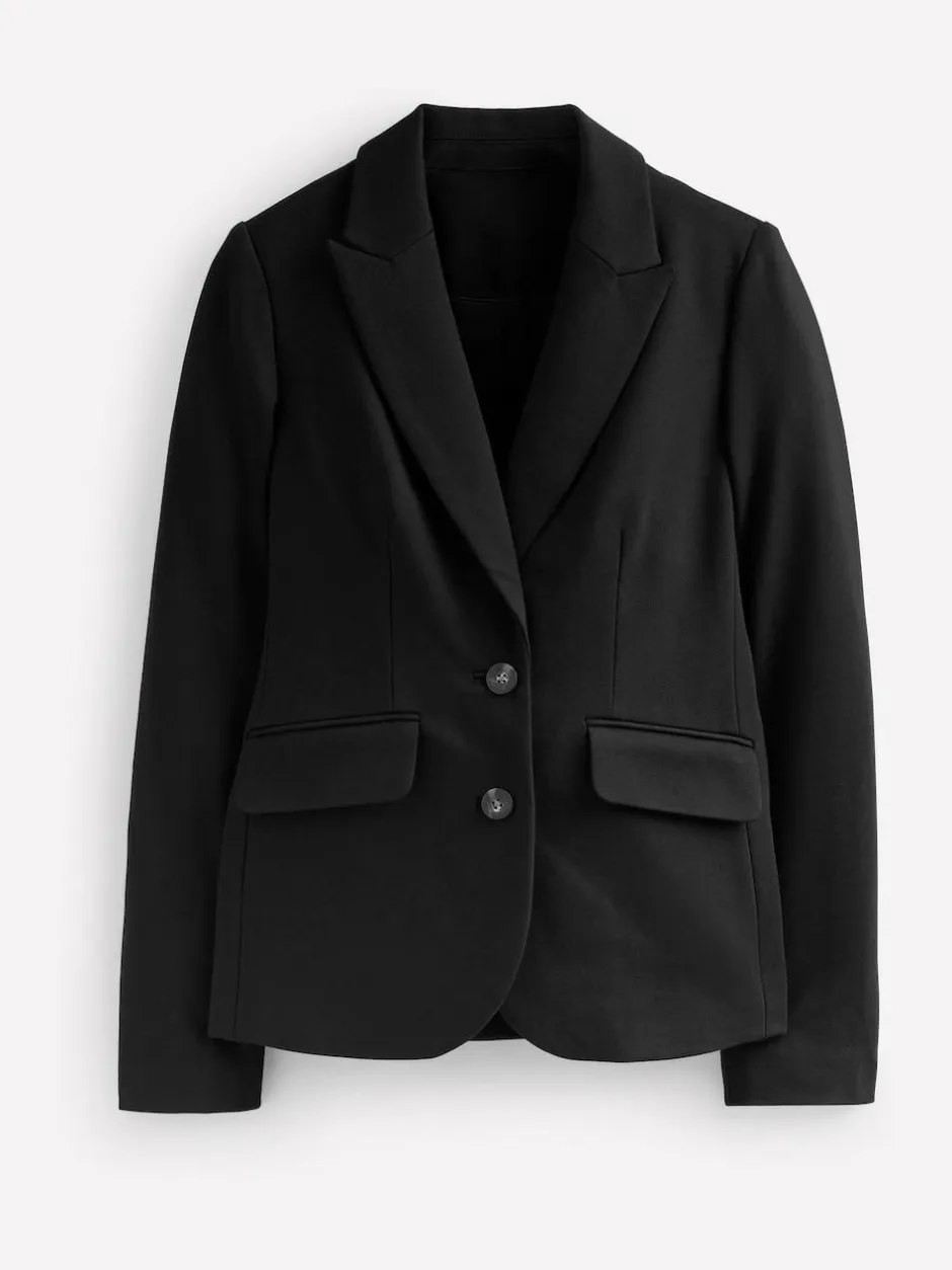Boden The Marylebone Ponte Blazer Black Hot