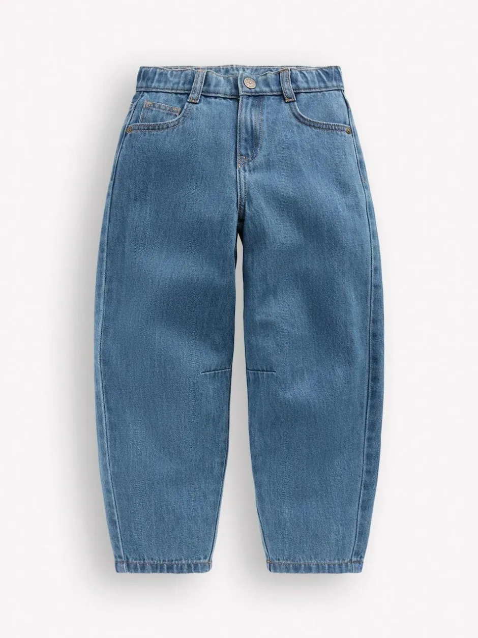 Boden Blue Barrel Leg Jeans Online