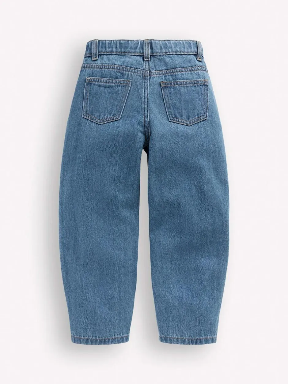 Boden Blue Barrel Leg Jeans Online