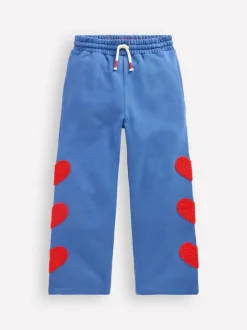 Boden Blue Bobbie Appliqué Joggers New