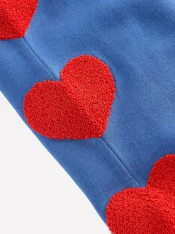 Boden Blue Bobbie Appliqué Joggers New