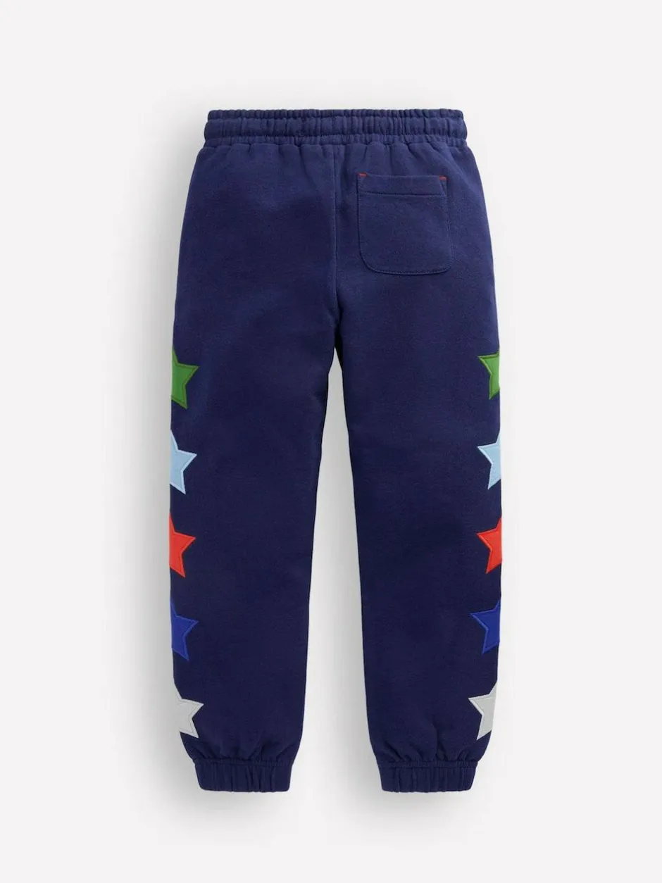Boden Blue Star Appliqué Joggers Clearance