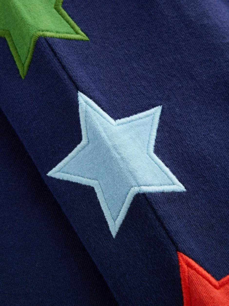 Boden Blue Star Appliqué Joggers Clearance