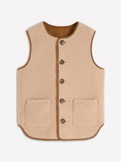 Boden Clerkenwell Reversible Gilet Natural Discount