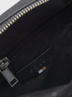 BOSS Black Ray Logo Zip Bag Online
