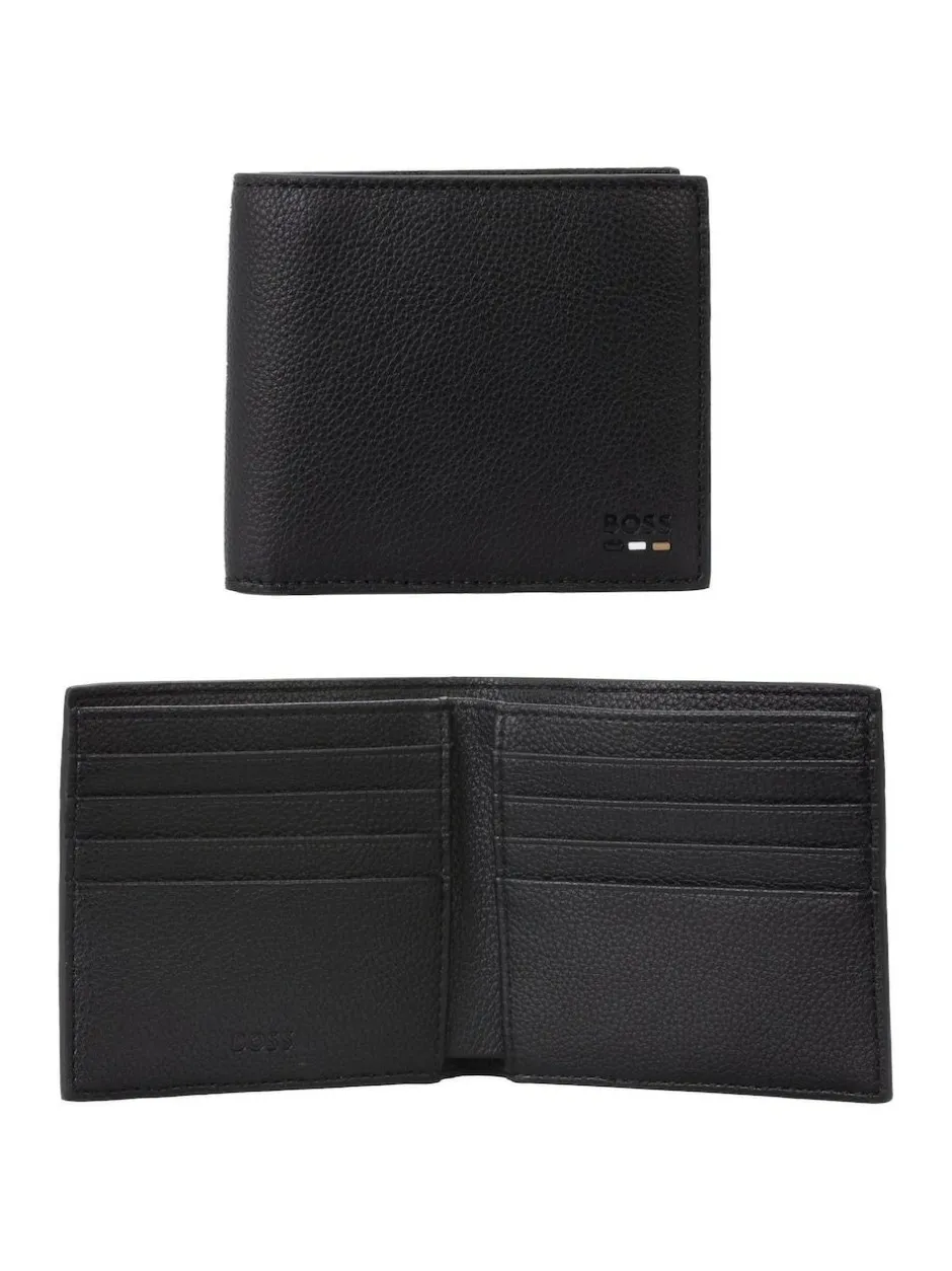 BOSS Black Signature Logo Ray Billfold Wallet