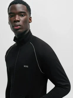 BOSS Stretch Cotton Jacket Black Best