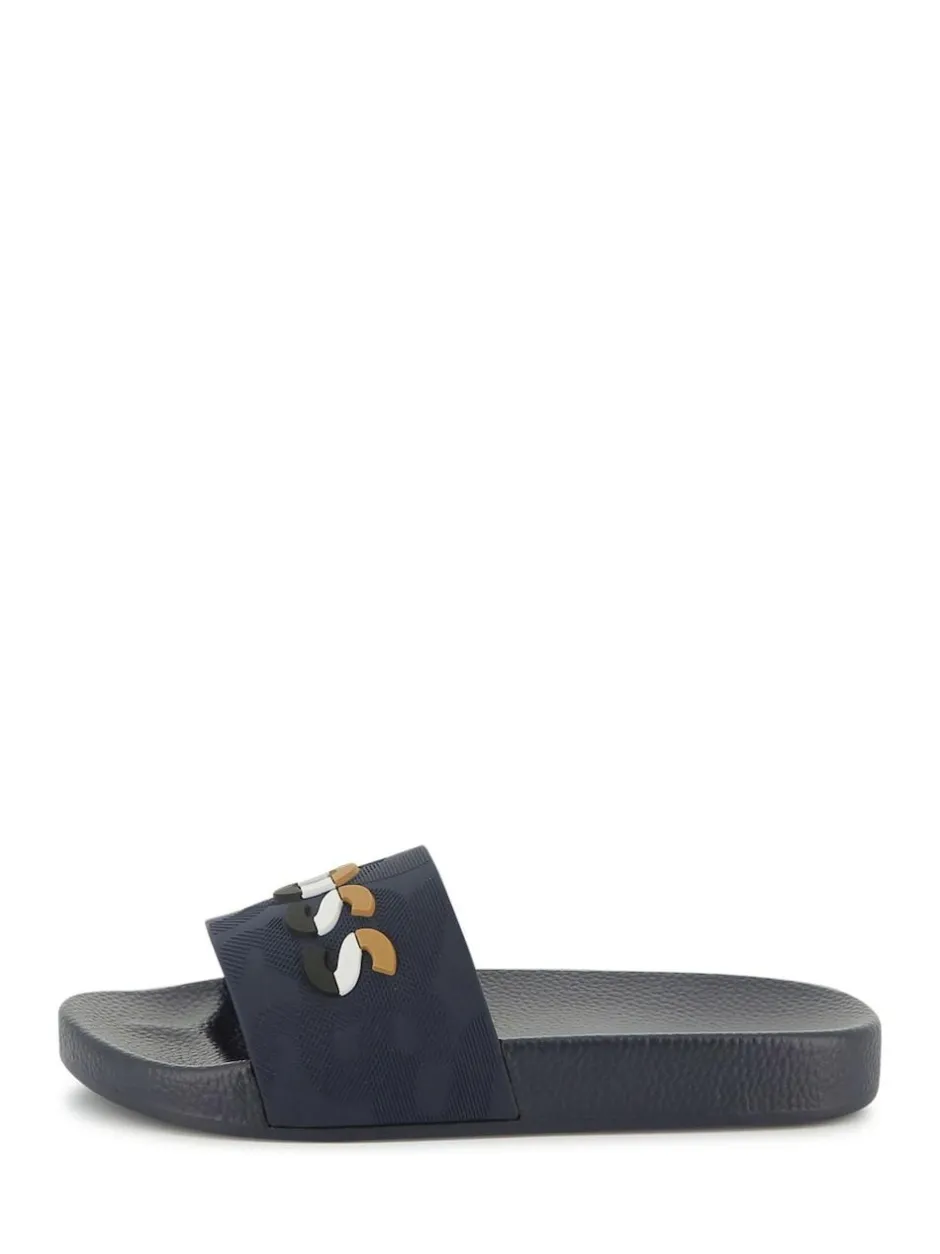 BOSS Blue Logo Sliders With Touch Fastening Best