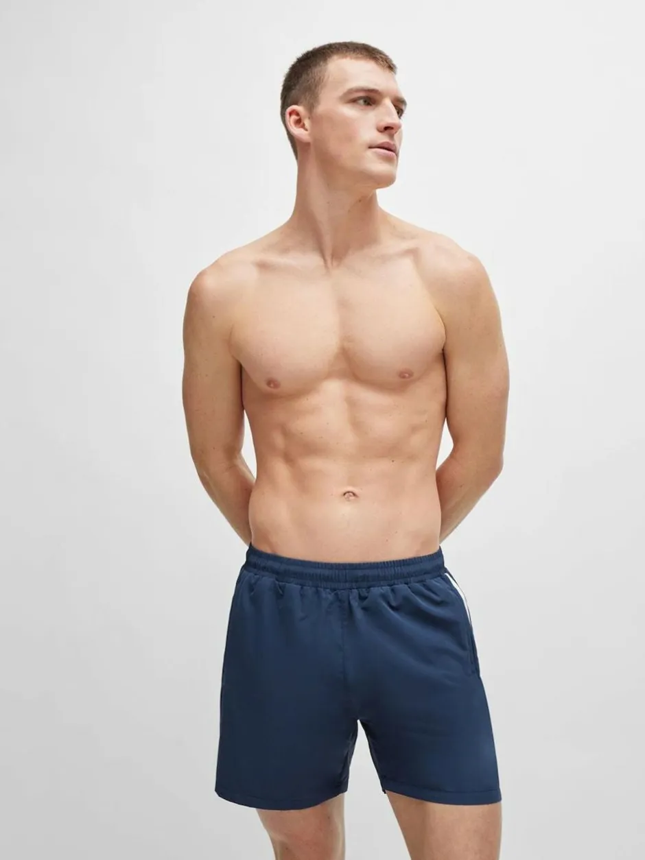 BOSS Quick Drying Swim Shorts Navy New