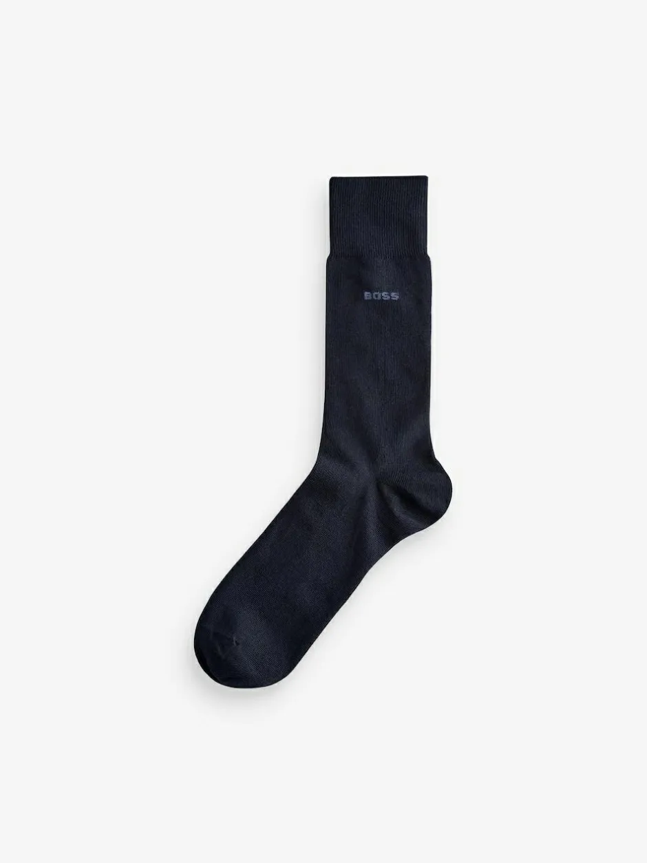 BOSS Logo Socks 3 pack Nude Sale