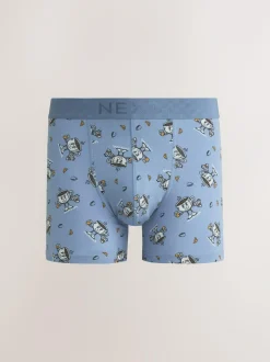 Next 5 Pack Trunk Boxers Breakfast Character New