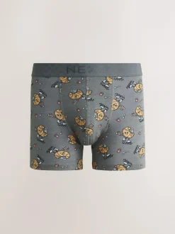 Next 5 Pack Trunk Boxers Breakfast Character New