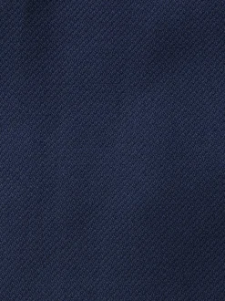 Next Bright Blue Regular Fit Textured Suit Jacket Online