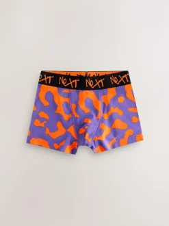 Next Boxers 10 Pack (2-16yrs) Bright Camouflage Sale