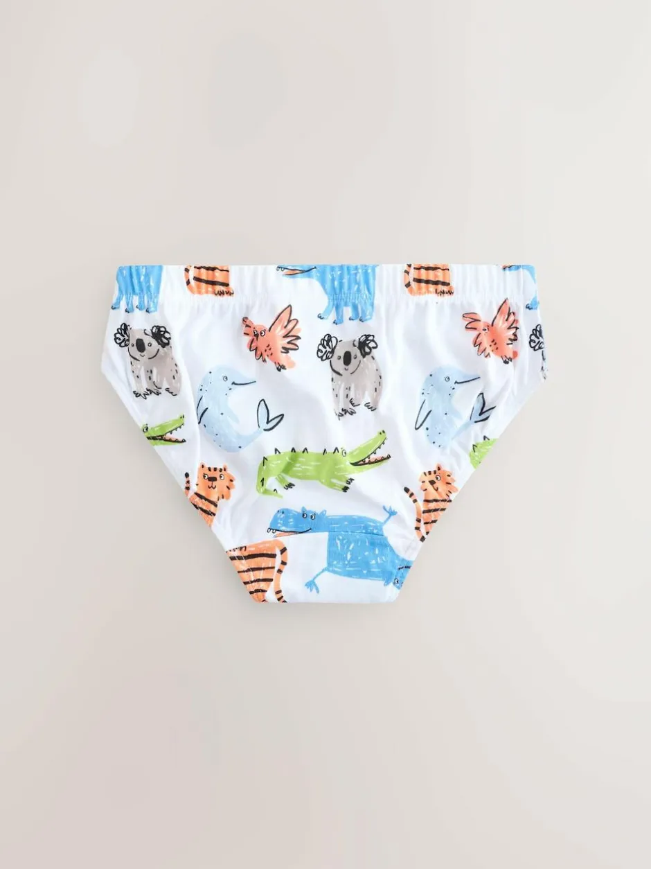 Next Cotton Briefs 7 Pack (1.5-10yrs) Bright New