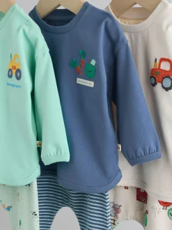 Next Bright Farm Tops and Leggings 6 Piece Baby Set (0mths-3yrs) Hot