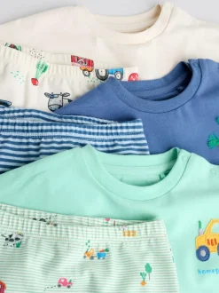 Next Bright Farm Tops and Leggings 6 Piece Baby Set (0mths-3yrs) Hot