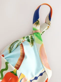 Next Bright Fruit/Tropical Print Shaping Tummy Control Swimsuit Outlet