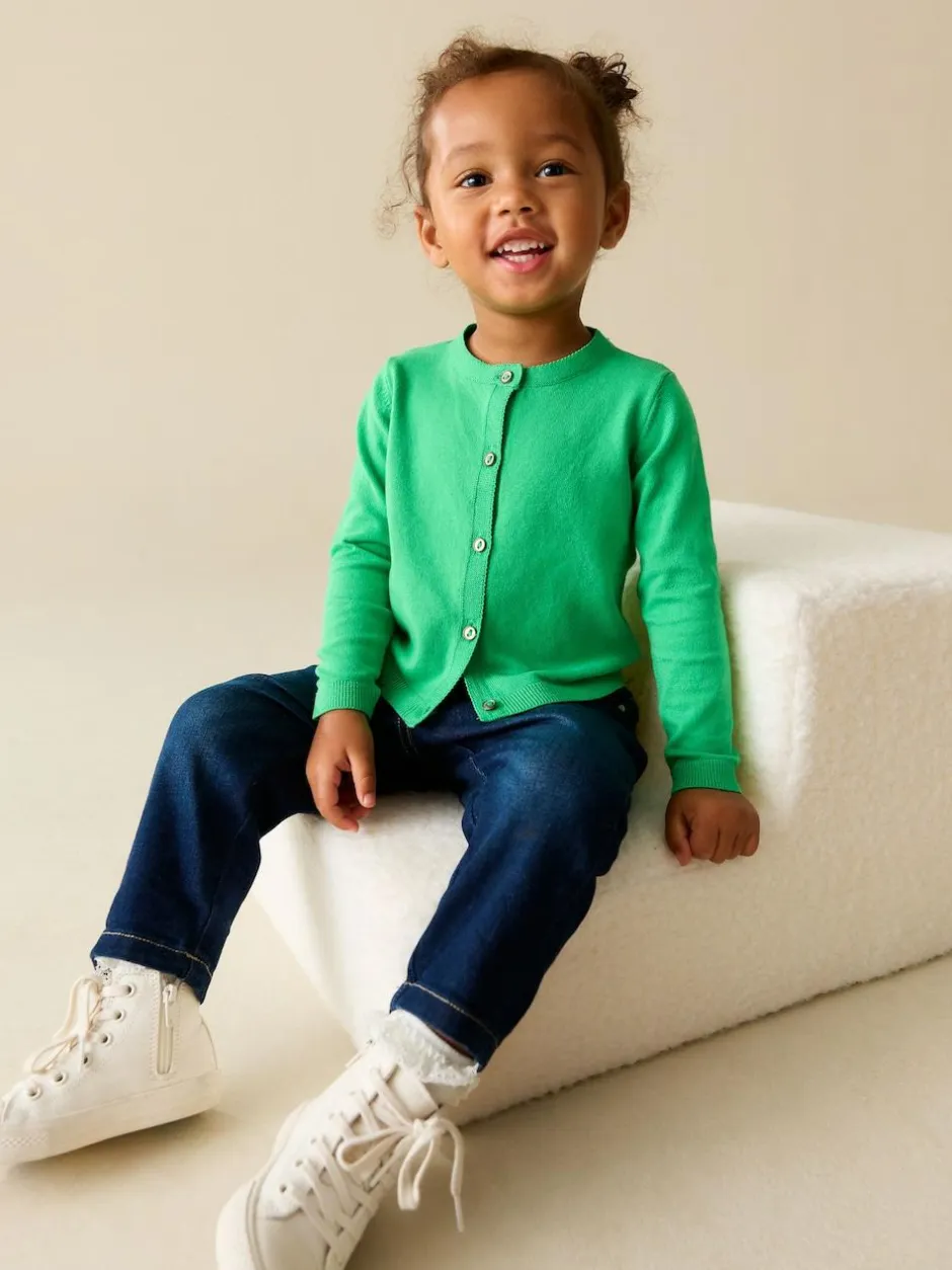 Next Cardigan (3mths-10yrs) Bright Green Outlet