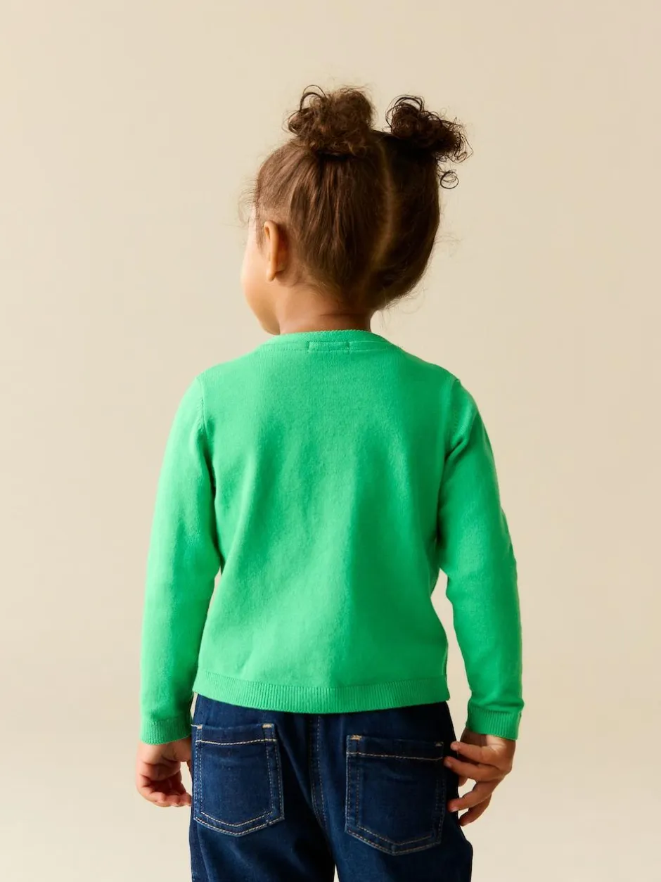 Next Cardigan (3mths-10yrs) Bright Green Outlet
