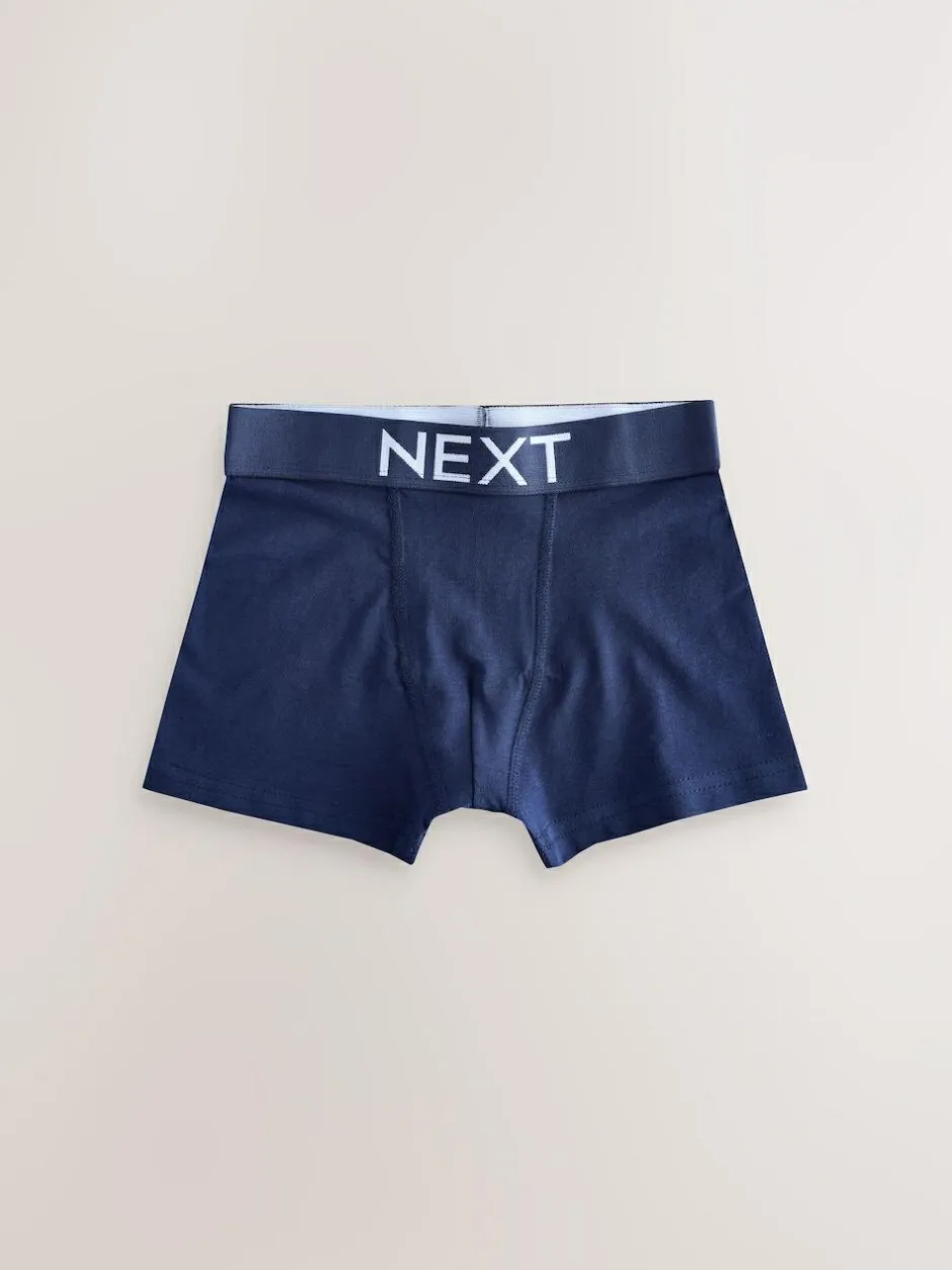 Next Bright Plain Trunks 5 Pack (1.5-16yrs) Hot