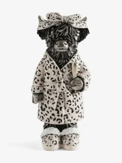 Next Bronze Hamish Leopard Print Bathroom Ornament Hot