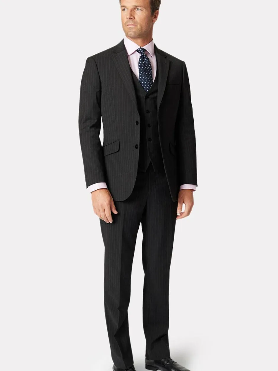 Brook Taverner Black Suit Jacket Outlet