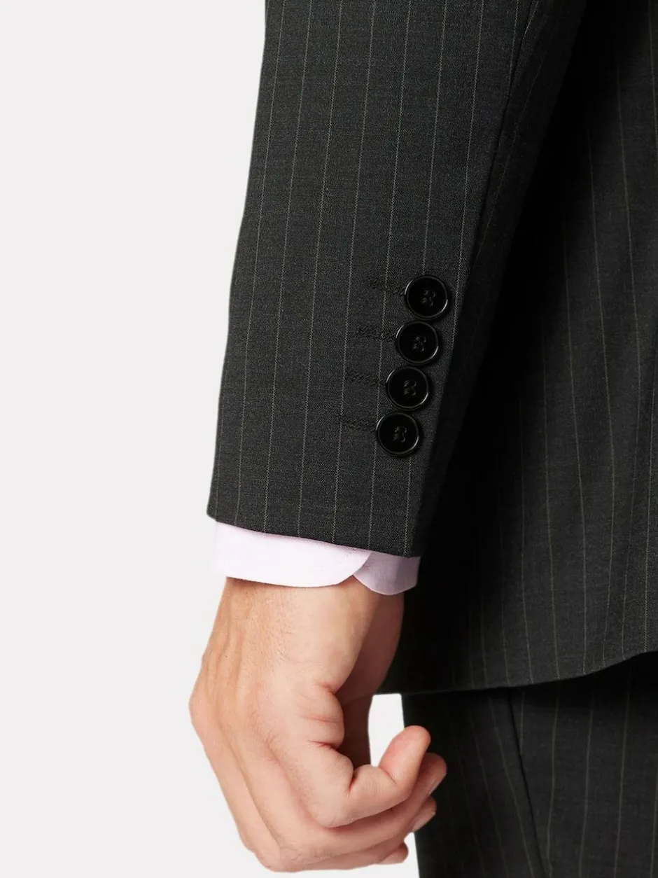Brook Taverner Black Suit Jacket Outlet